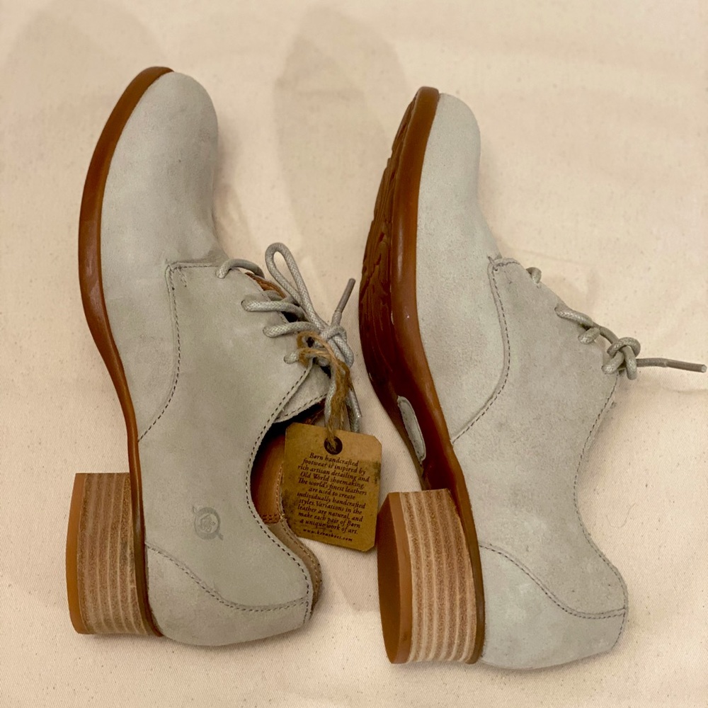 BORN Mott Leather Oxford Loafer